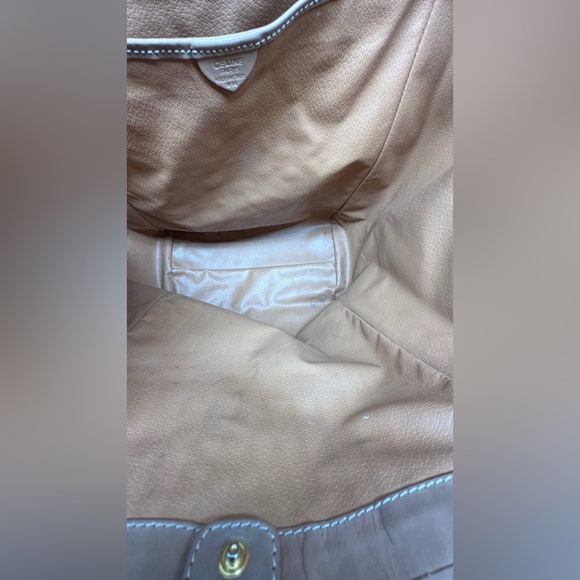 Vintage Celine Macadam Tote Bag Triomphe - Picture 12 of 12